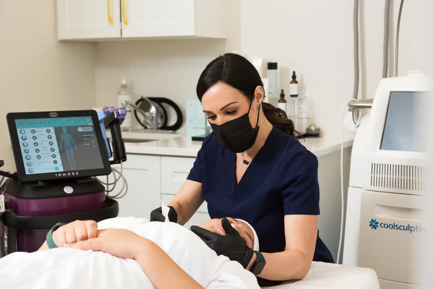 Non-surgical: injectables, laser and skin treatment