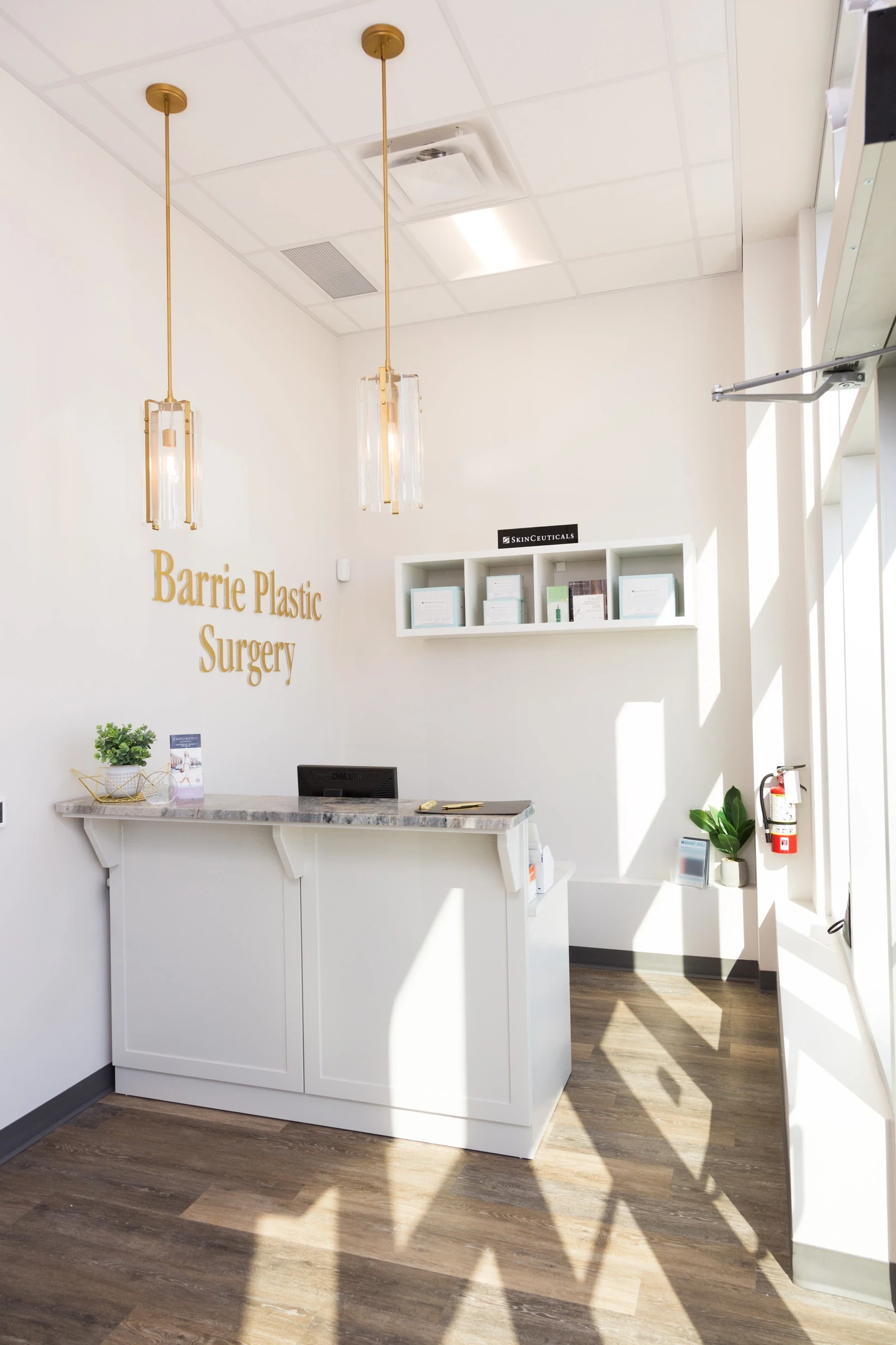 Reception at Barrie Plastic Surgery
