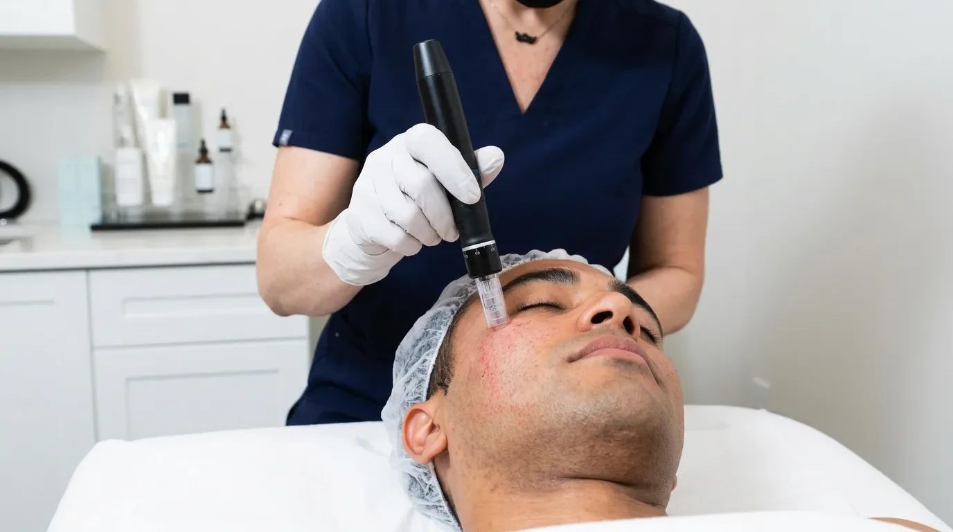 Microneedling with Exosomes